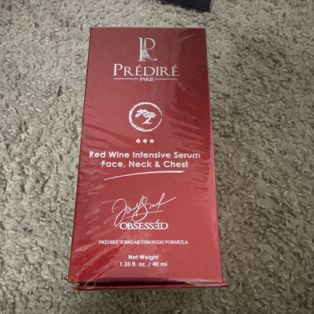 Prédiré Paris Red Wine Intensive Serum Face, Neck & Chest 1.35 fl oz
